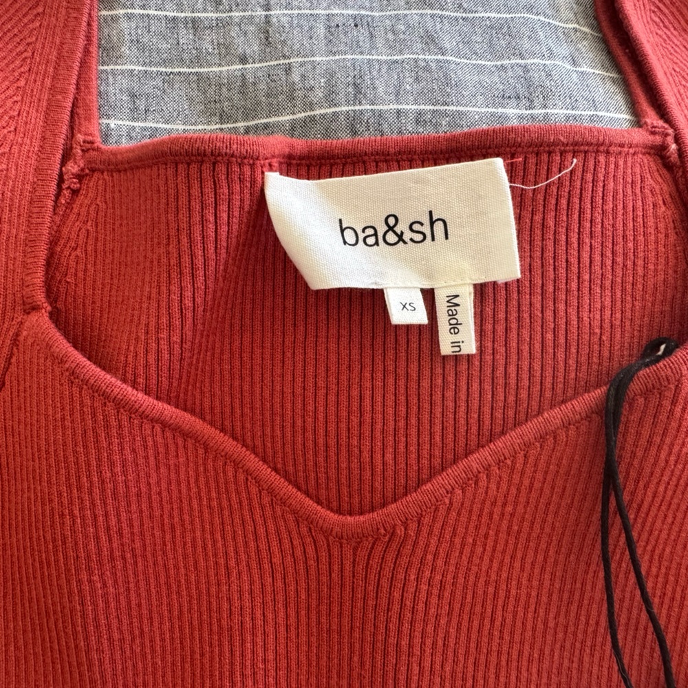 NWT ba&sh Olaf Ribbed Sweater - Picture 8 of 8